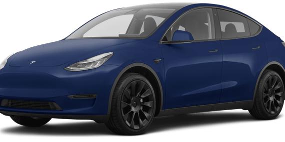 TESLA MODEL Y 2021 5YJYGDEE4MF102712 image